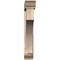 Ekena Millwork Westlake Traditional Smooth Bracket w/ Offset Brace, Douglas Fir, 7 1/2"W x 46"D x 46"H BKT0806X46X46WTL01SDF - alternate 2